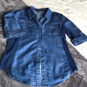 Jean Button Down Shirt